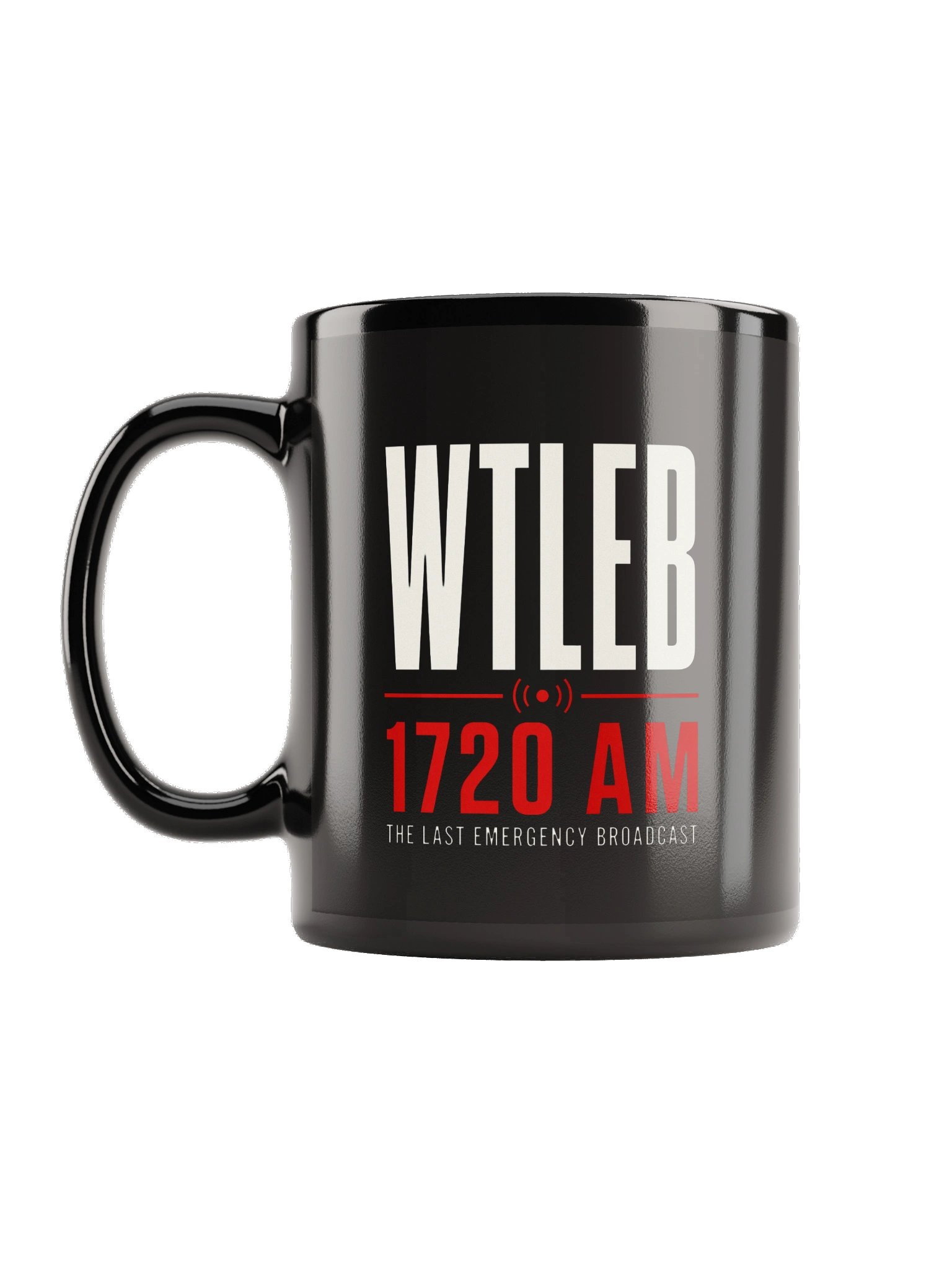 WTLEB 1720 AM Official Station Mug - Black product image (1)
