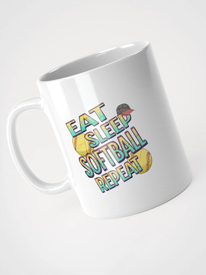 Eat Sleep Softball Repeat Lover's Dream Mug product image (2)
