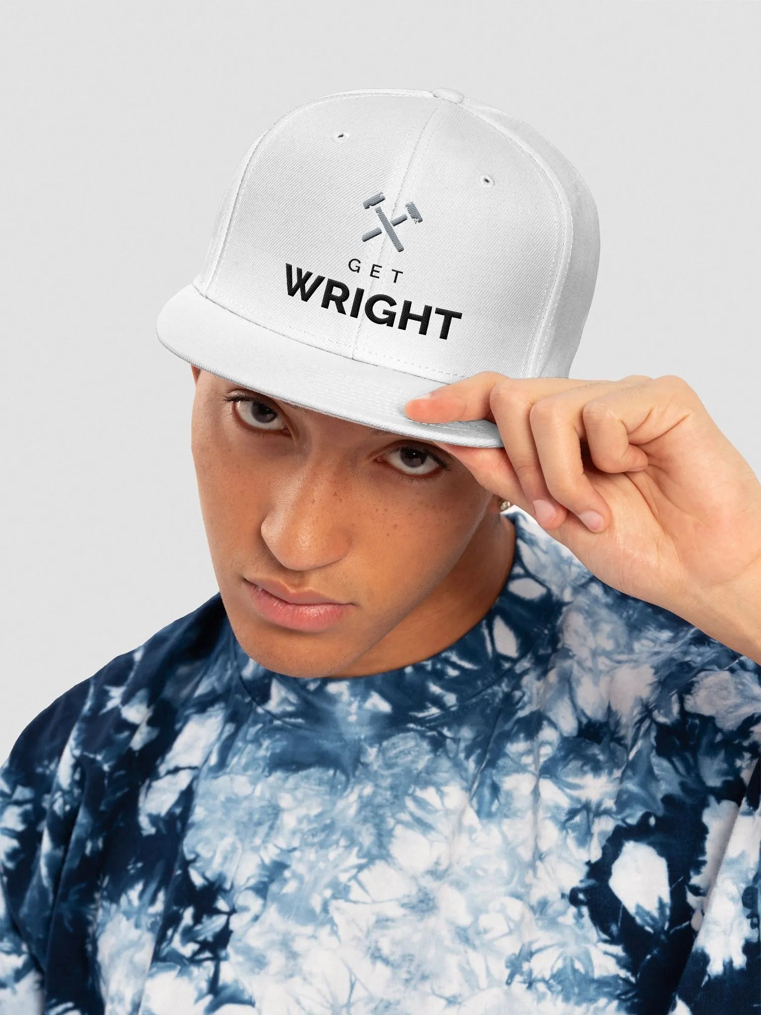 Get Wright Snapback (White) product image (1)