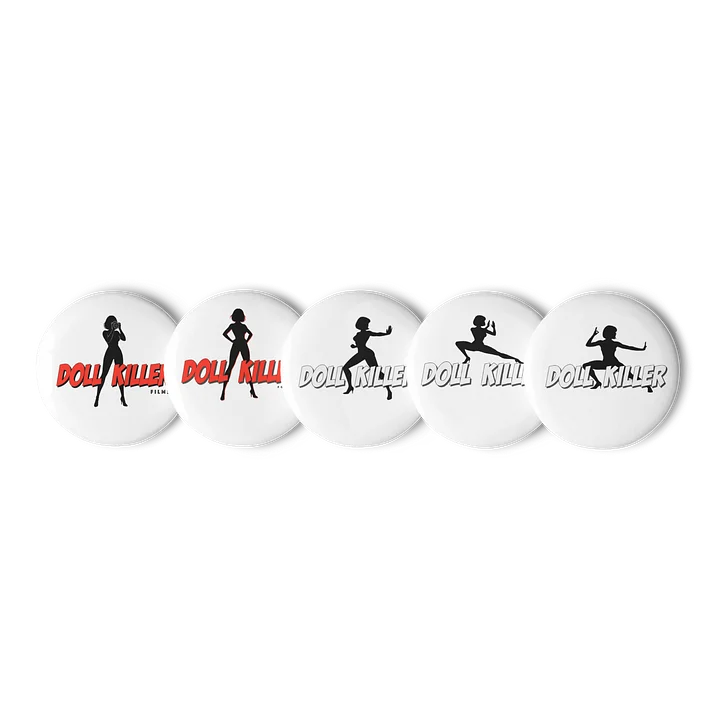DOLL KILLER Collector Button Set — 5 Pack product image (1)
