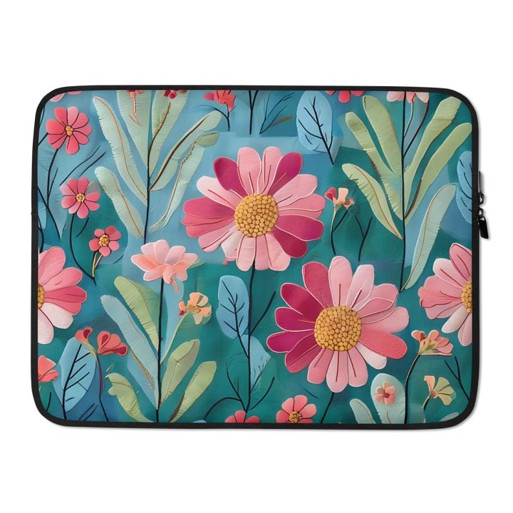 Floral Fantasy Laptop Sleeve product image (2)