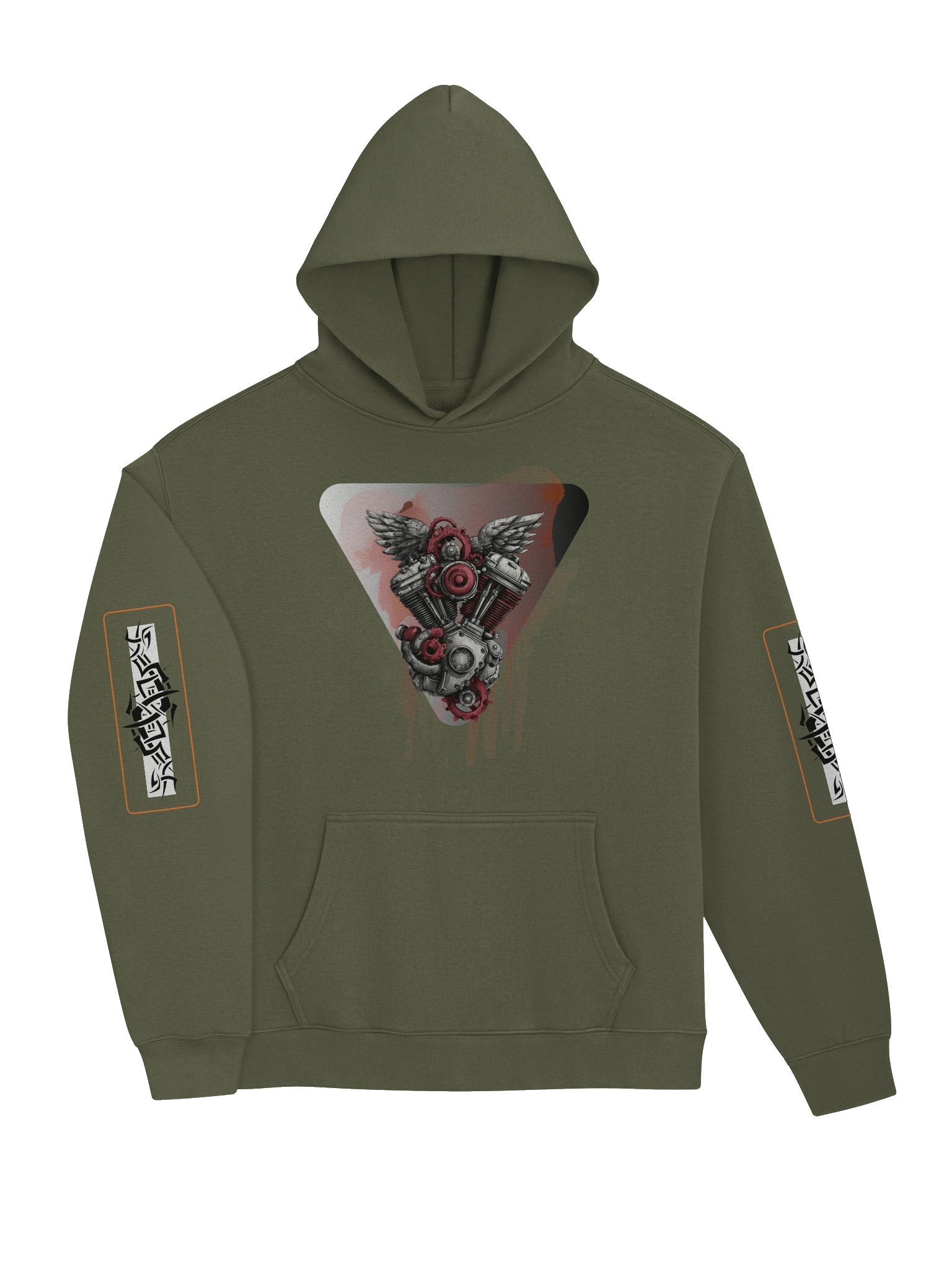 Winged Engine Unisex Oversized Hoodie product image (39)