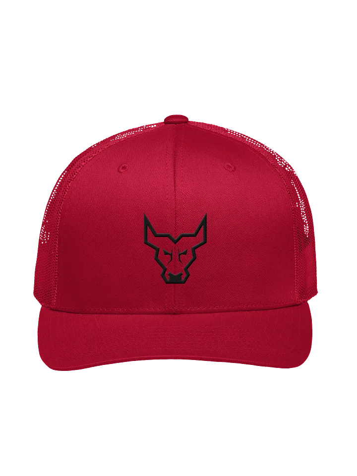 SUPERHOT TRADING HAT RED / BLACK product image (1)