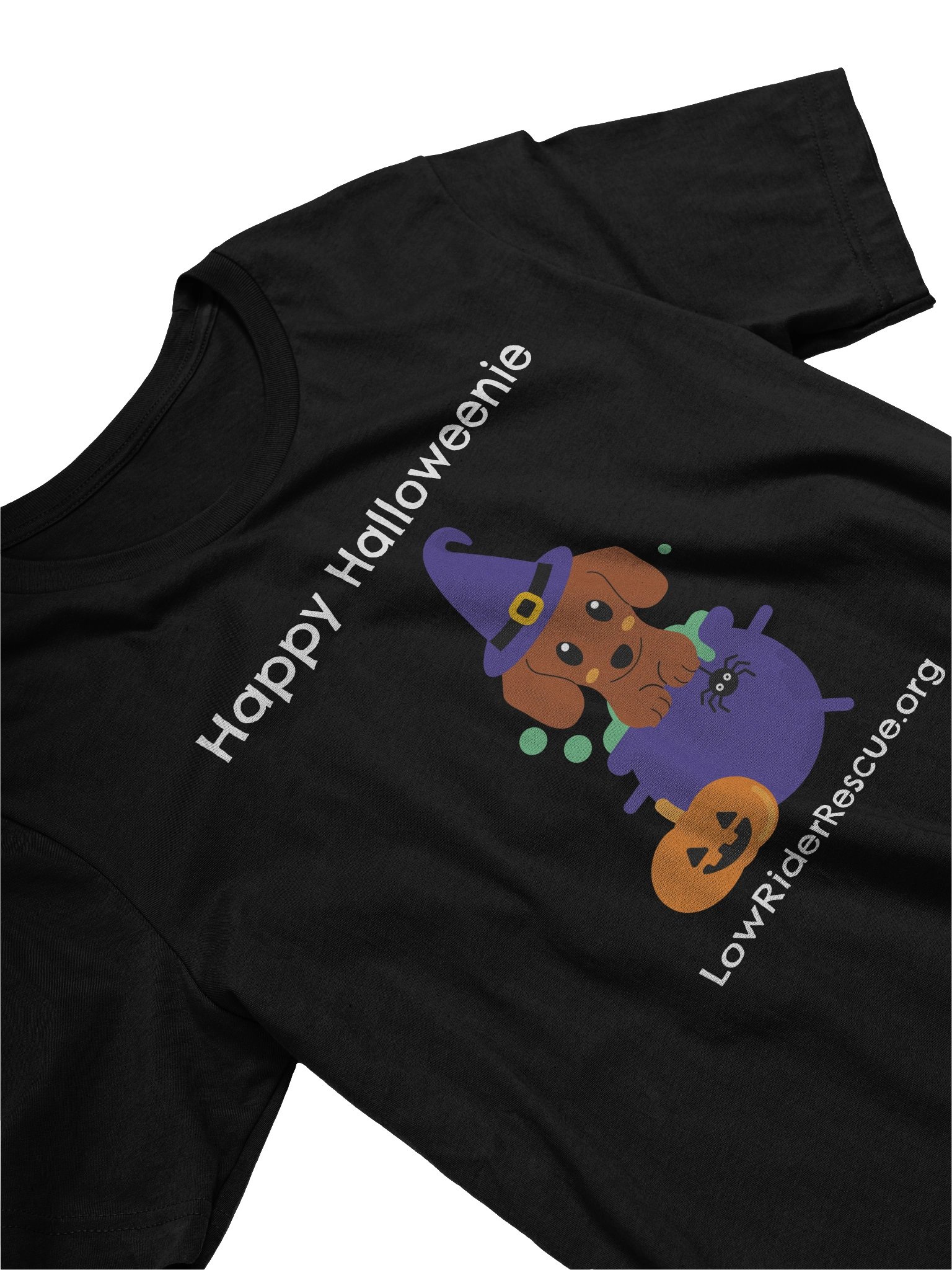 Happy Halloweenie Dachshund Witch Tee product image (16)