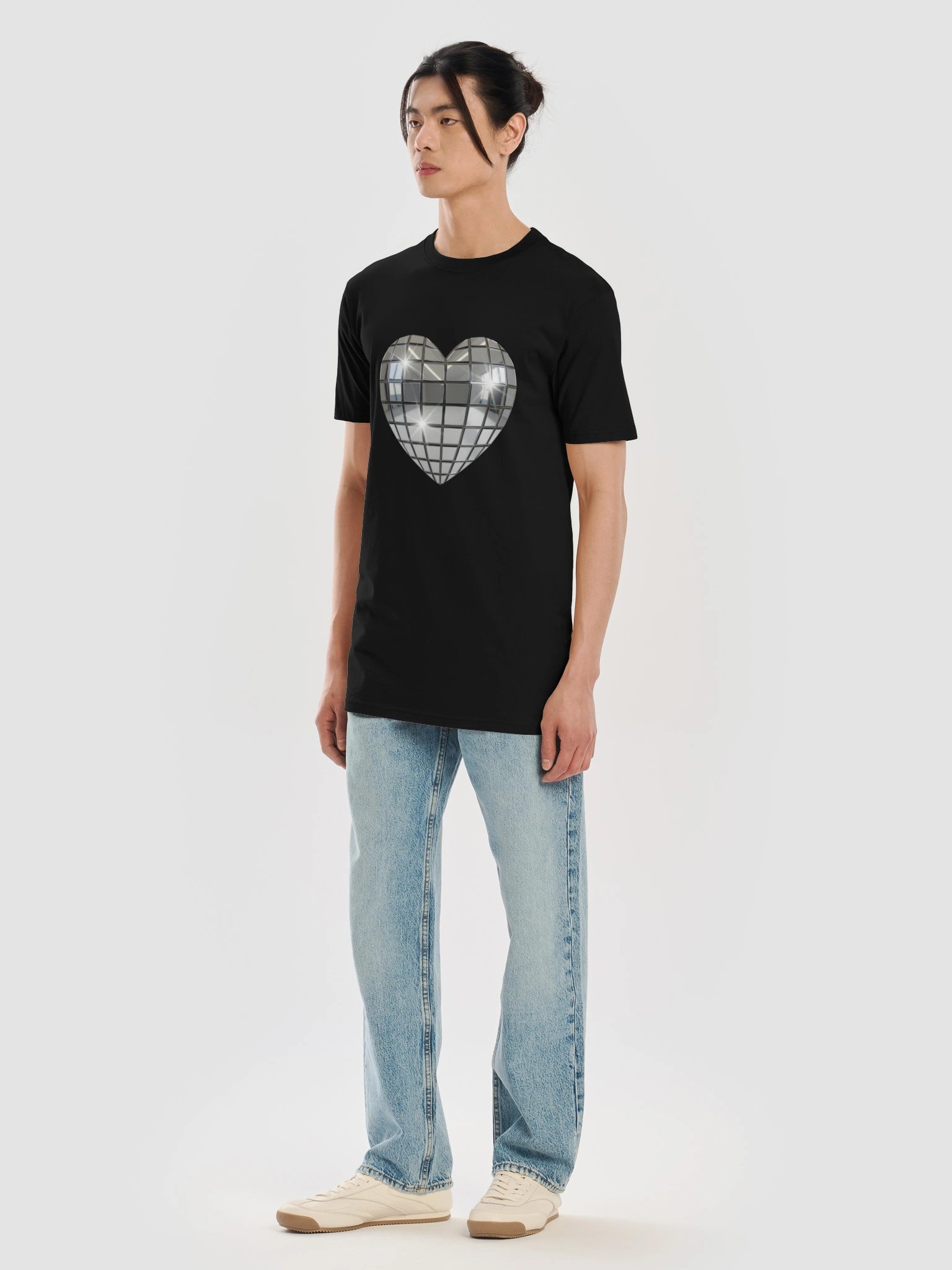Mirrored Heart Heavyweight Tee product image (7)