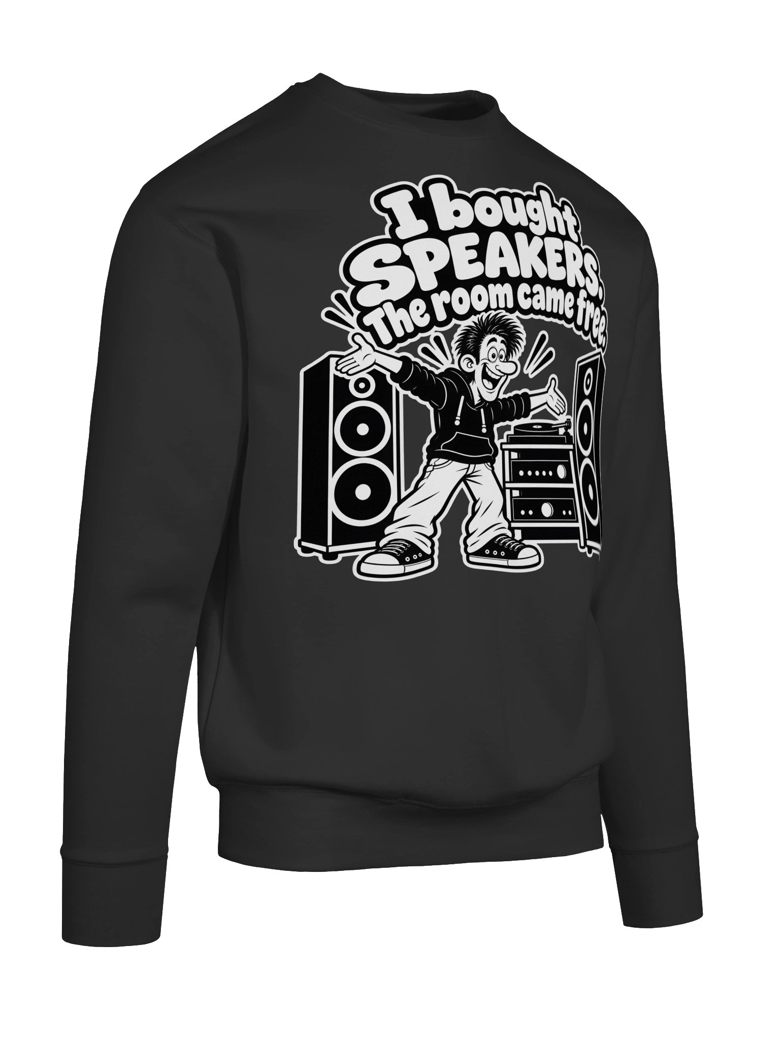 I Bought Speakers The Room Came Free - Long Sleeve T-shirt product image (7)