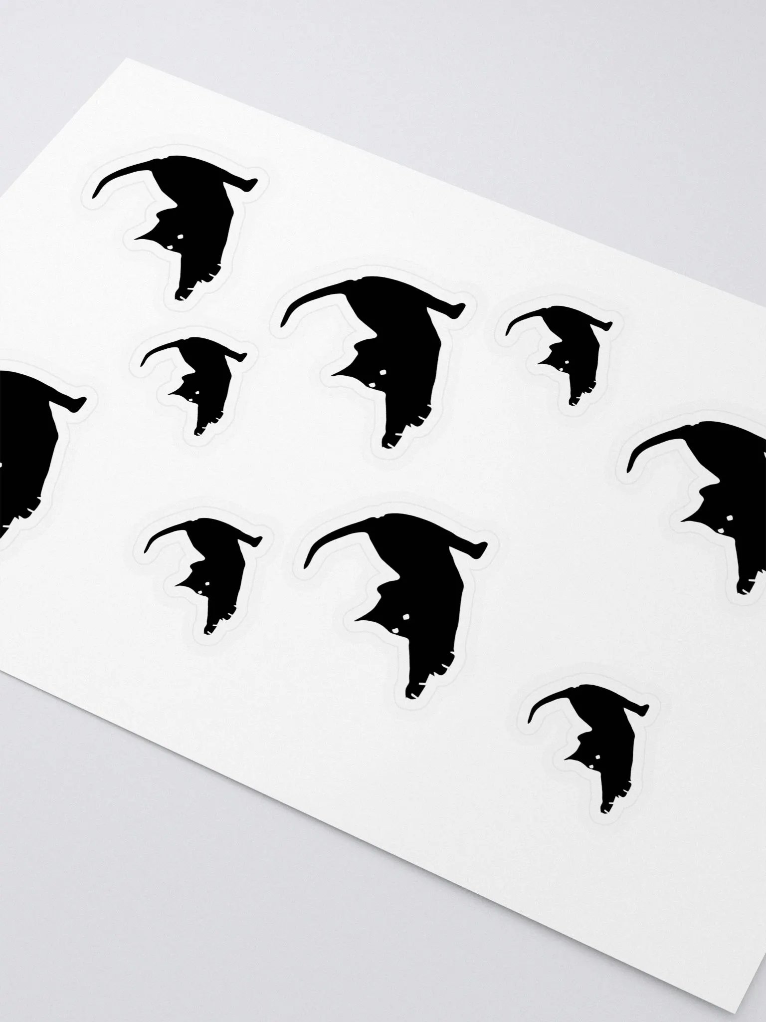 Stretching Cat Sticker Sheet product image (3)
