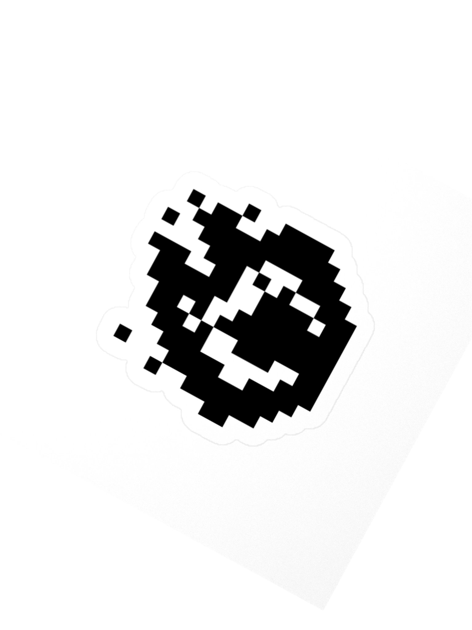 ASCENT - GHOST LOGO STICKER product image (4)