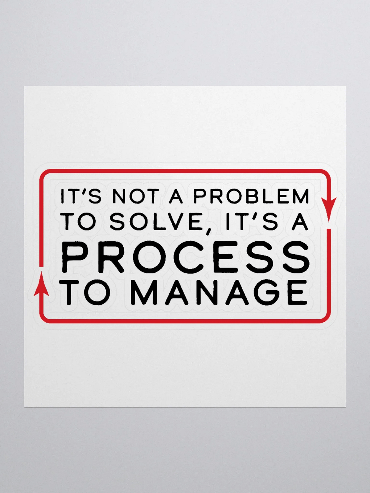 Backup Process Sticker Process To Manage (Die-Cut Sticker) | Tested