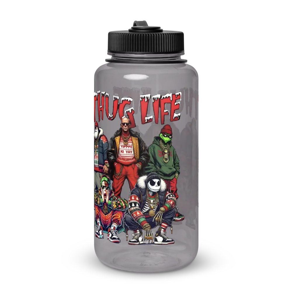 Urban Vibes Thug Life Water Bottle (Christmas) product image (3)