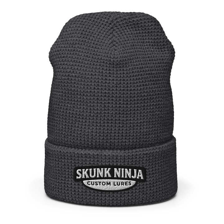 Skunk Ninja Custom Lures Waffle Beanie product image (6)