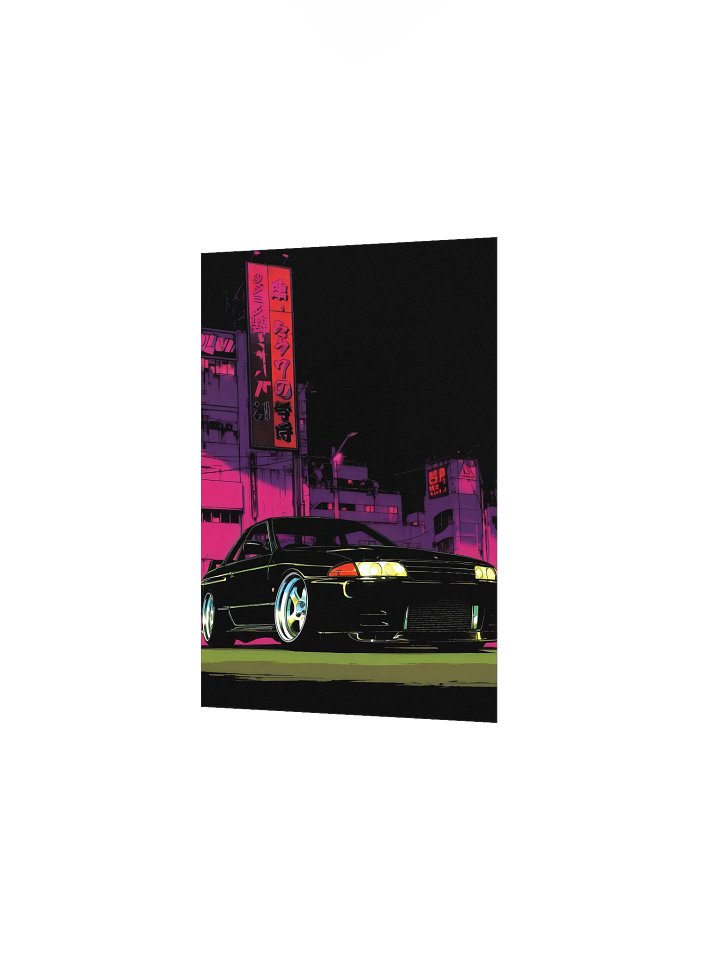 NEON DRIFT Matte Poster product image (2)