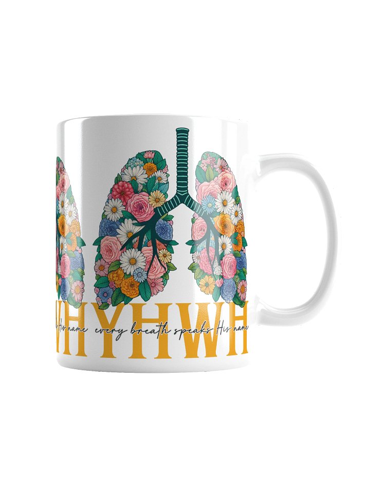 YHWH Floral Mug product image (6)