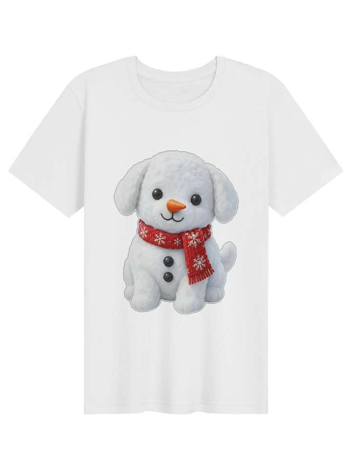 Cutie Snow Dog Tee product image (1)