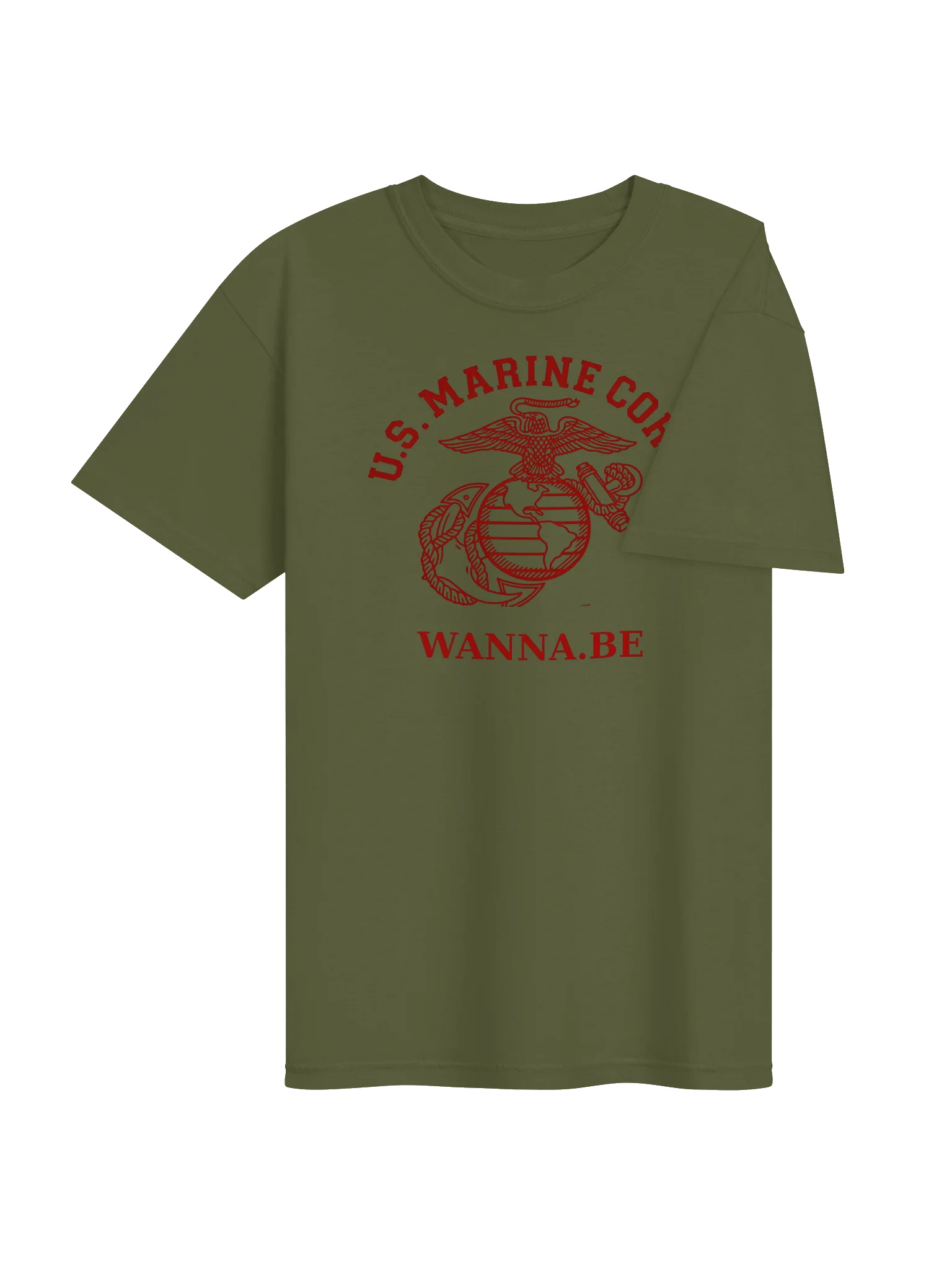 U.S. Marines Wanna.Be T-Shirt — A Little Semper Fi, A Lot of Humor! product image (15)