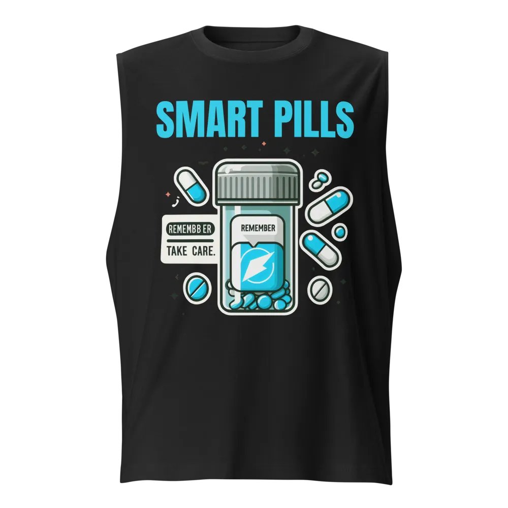 REMEMBBER Smart Pills Cartoon Art Print product image (1)