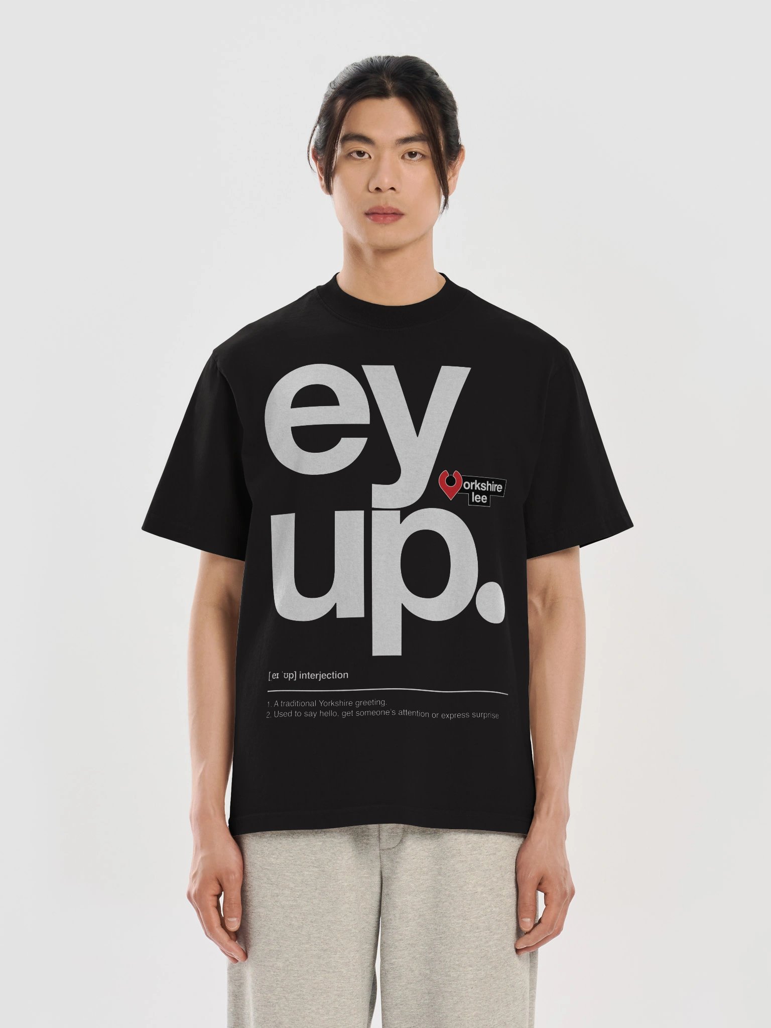 EY UP premium heavyweight oversized fit t-shirt product image (1)