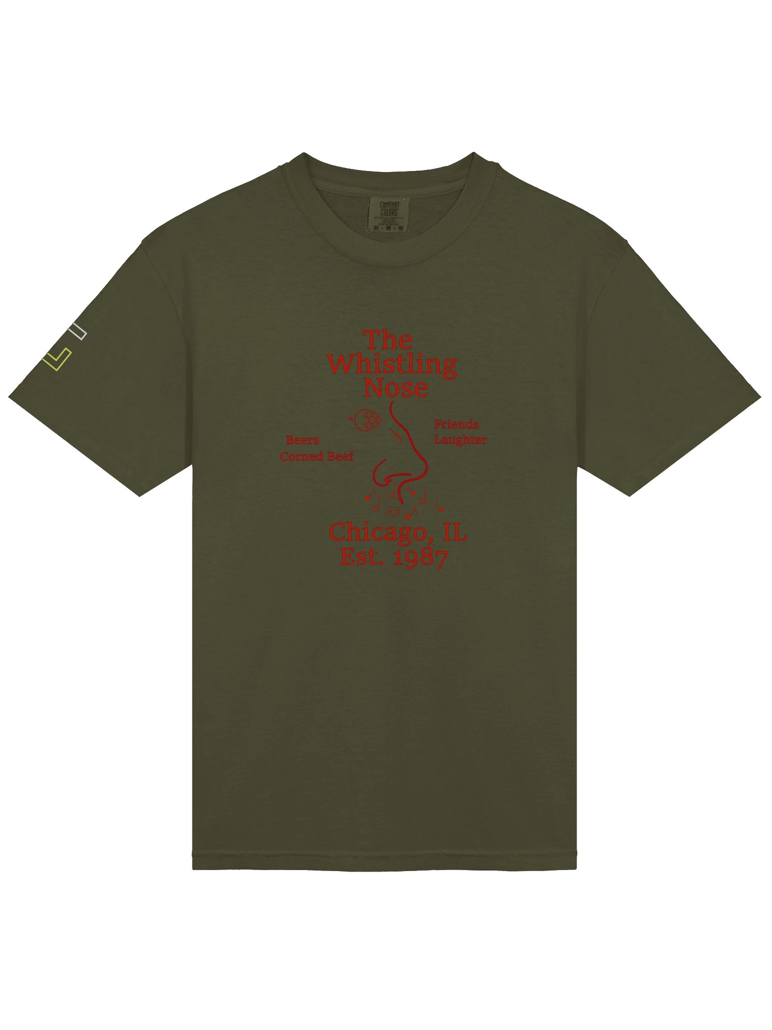 The Whistling Nose Tavern (Front, Red font) product image (5)