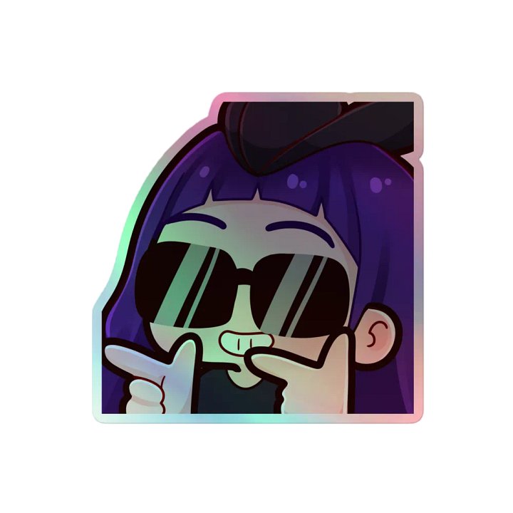 Rad Holographic Sticker product image (2)