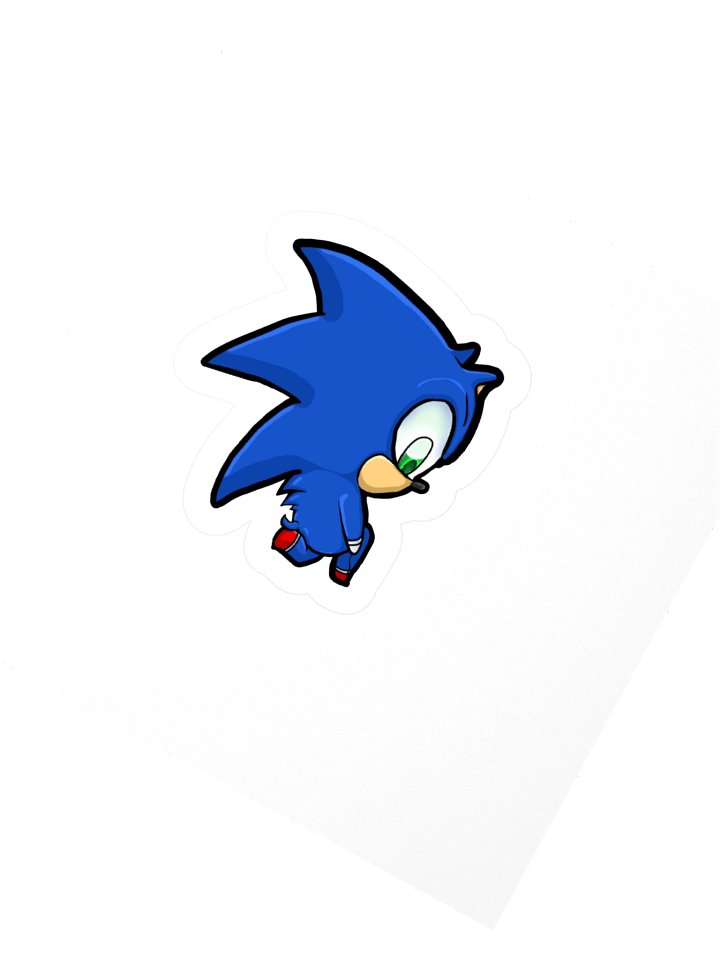 Sonic Lace Up Sticker product image (8)