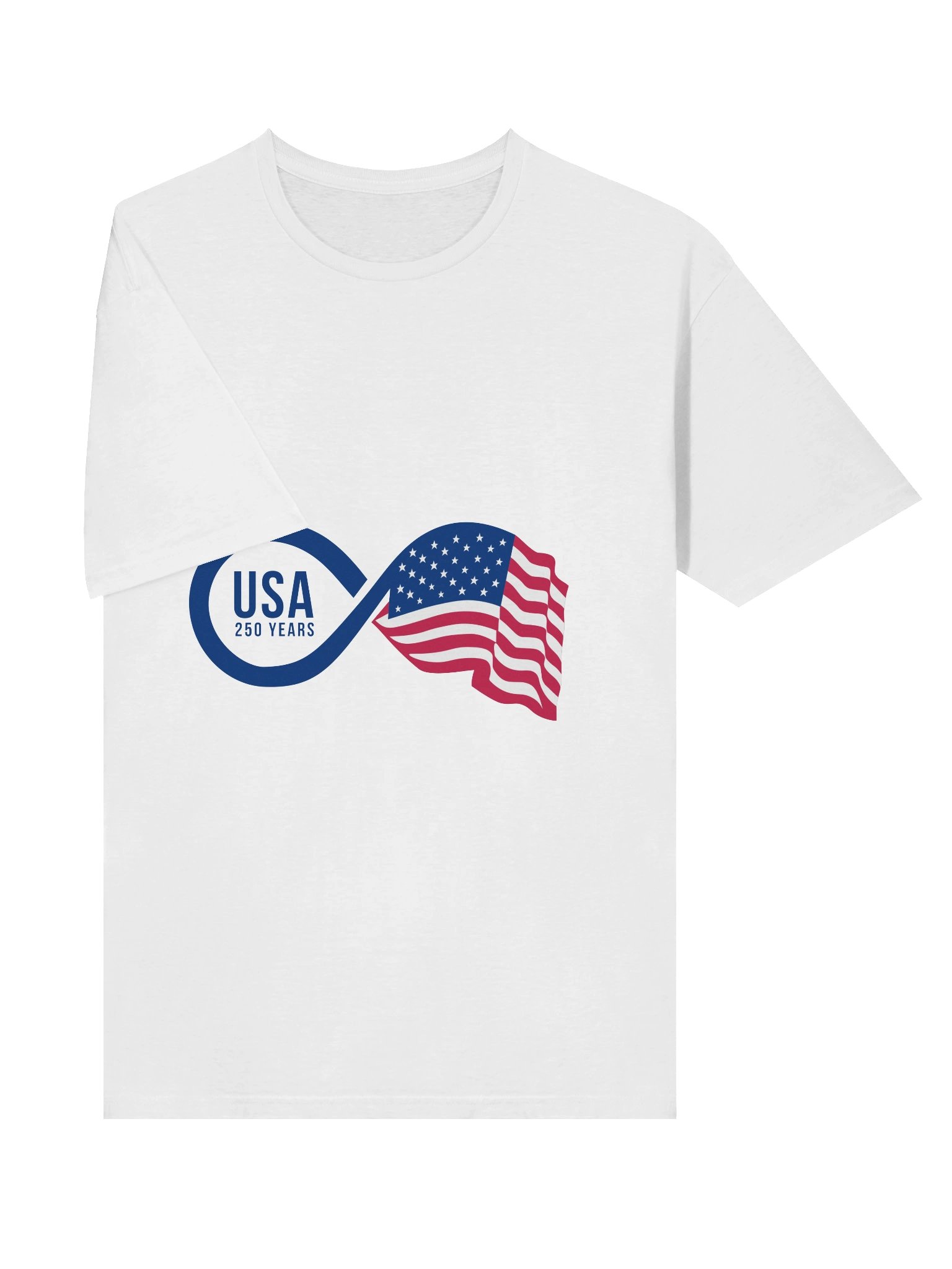USA Infinity Flag Unisex T-shirt product image (5)