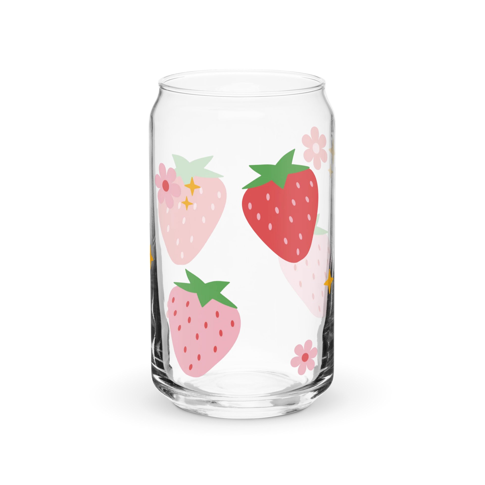 strawberries glass cup product image (3)