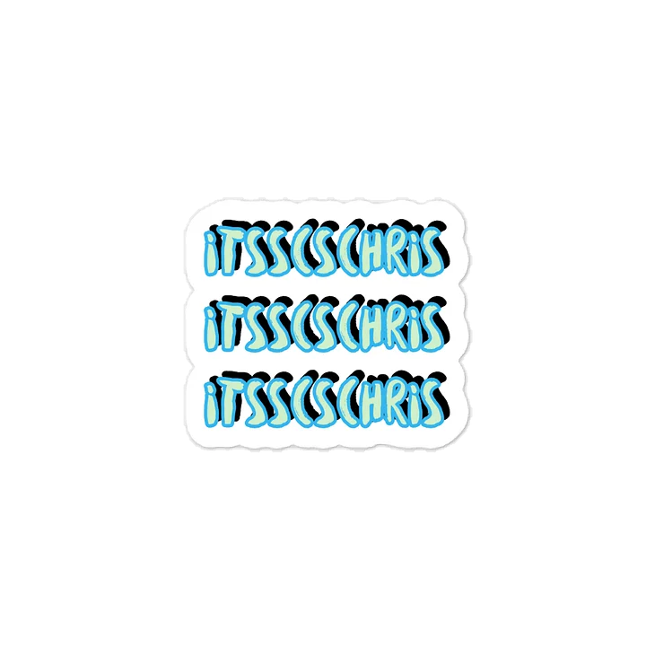 itssCSChris Sticker product image (1)
