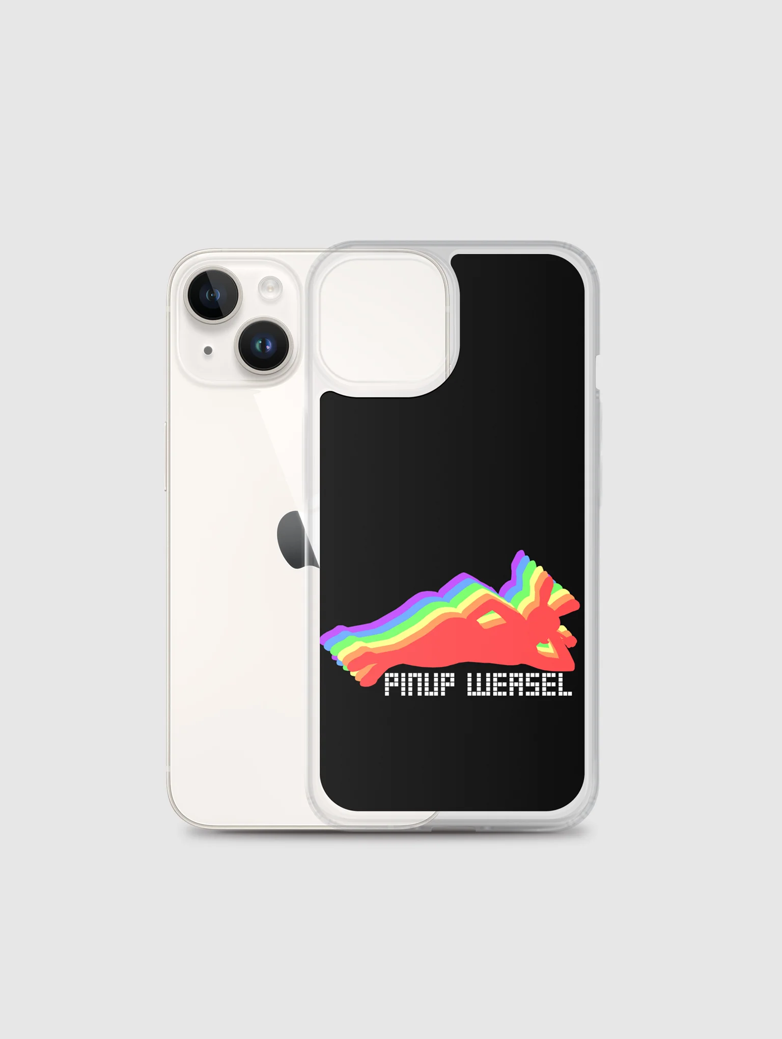 Pinup Weasel iPhone Case product image (1)