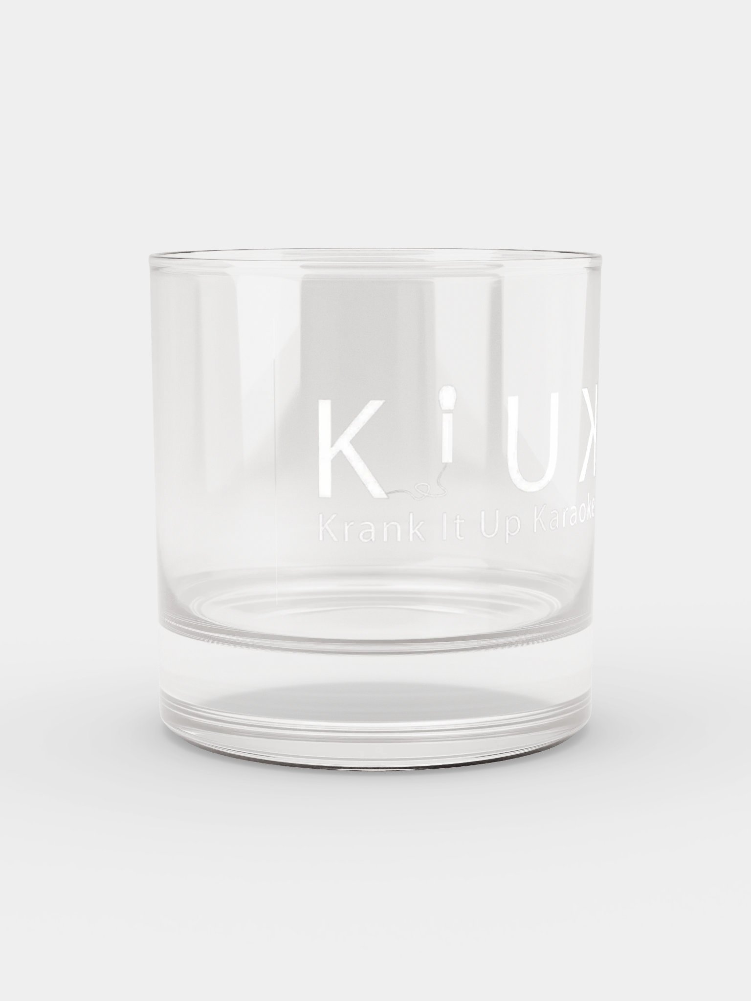KIUK Rocks Glass — Word Logo product image (2)