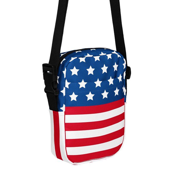 Patriotic All-Over Print Crossbody Bag product image (1)