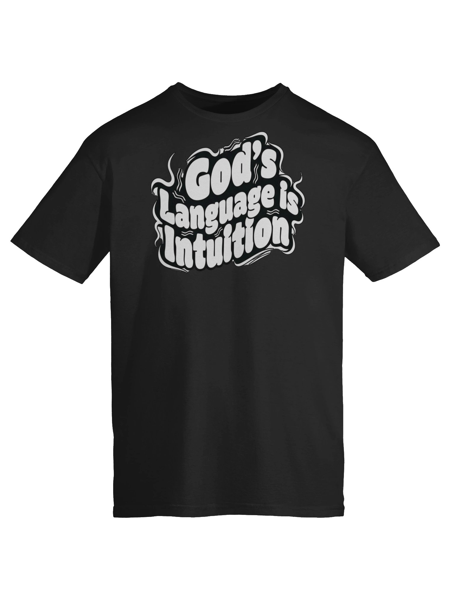God's Language is Intuition, Unisex Tee product image (8)