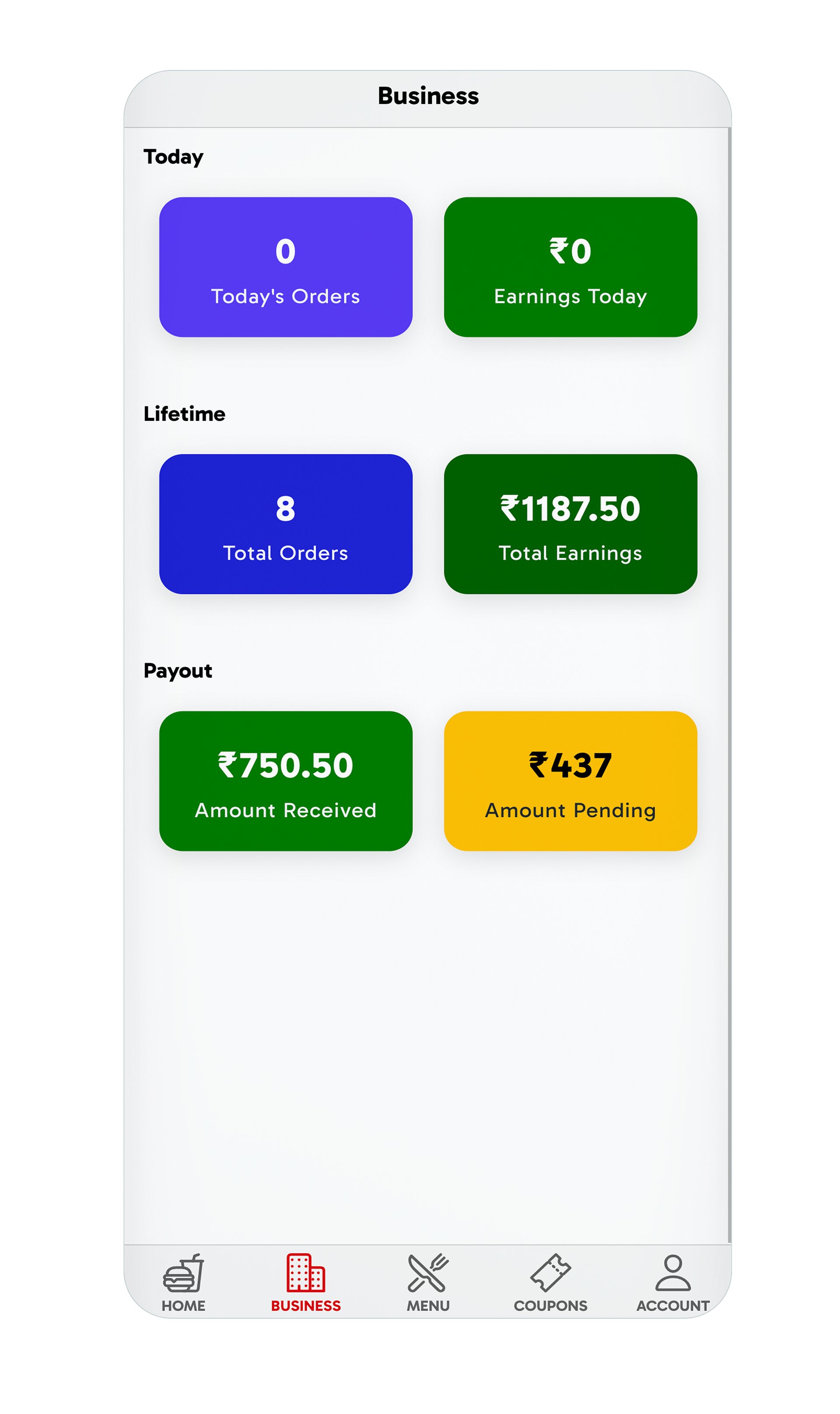 Ionic 8+ Restaurant Food Delivery App UI Template product image (6)