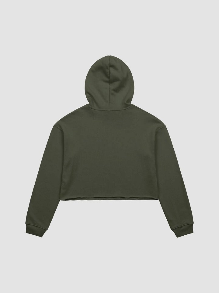 Audrey and Kate Official Black Logo Crop Hoodie product image (6)