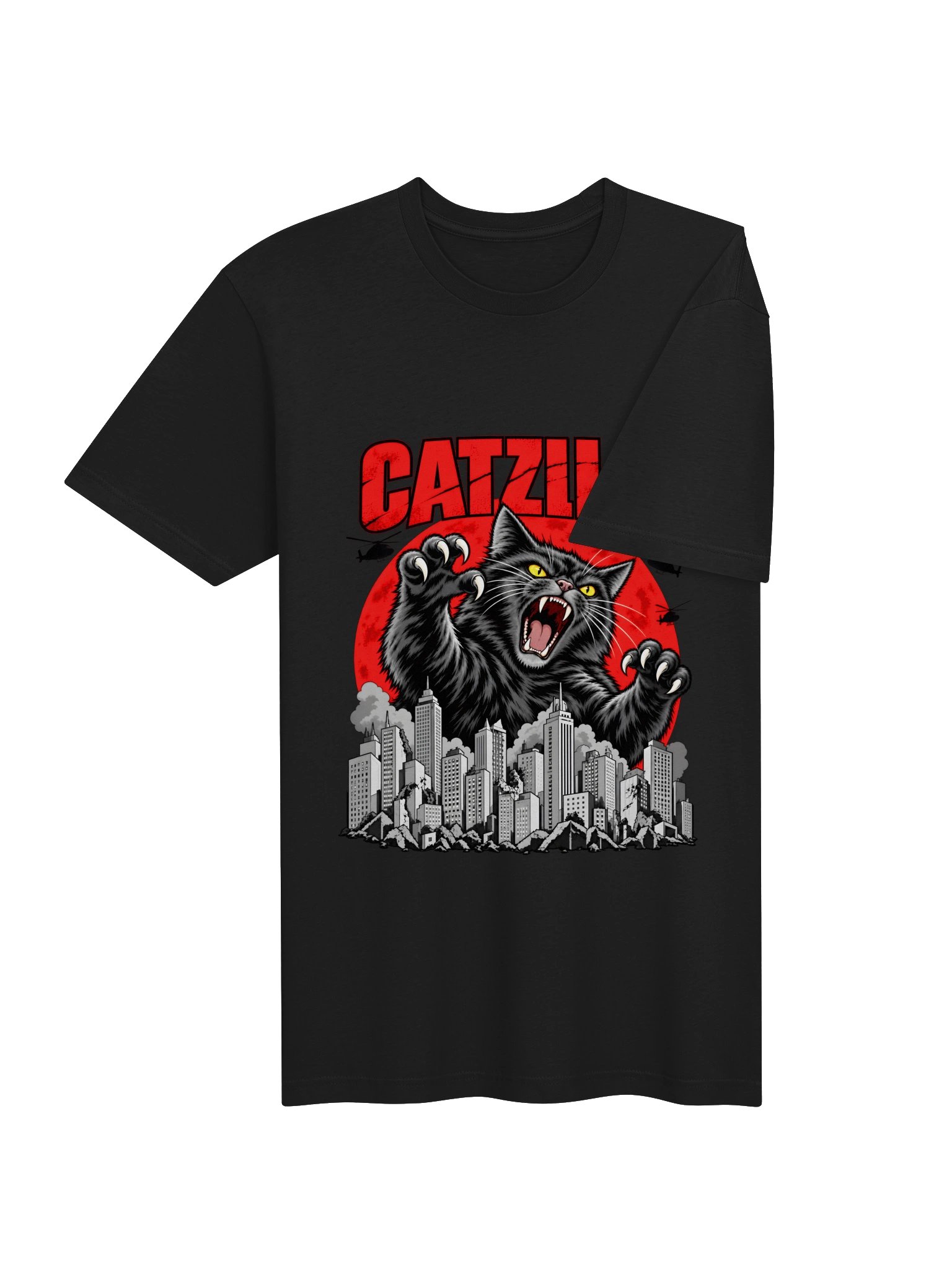 Catzilla T-shirt product image (19)