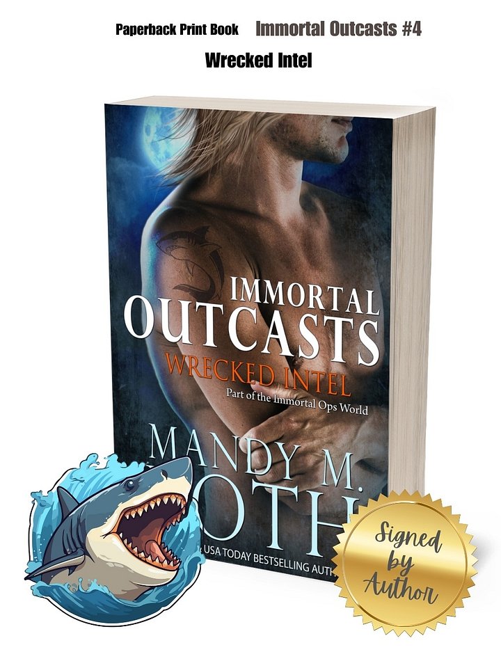 Wrecked Intel Signed Paperback Print Book product image (1)