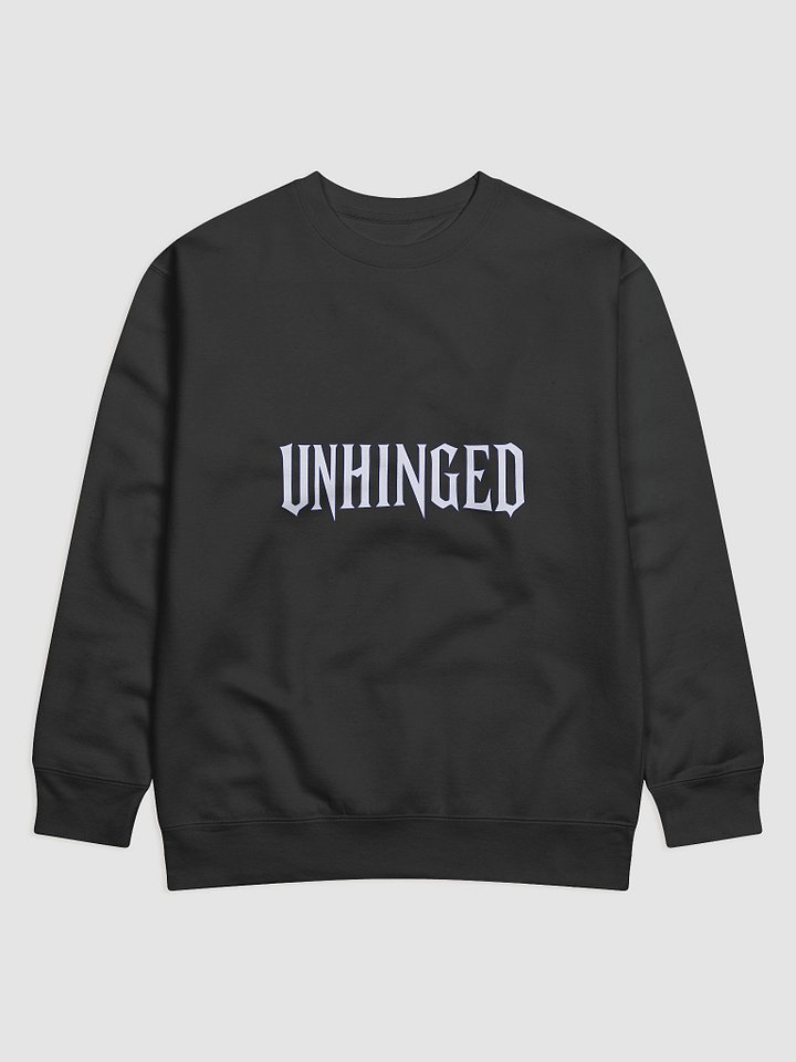"Unhinged" Cotton Heritage Fleece Sweatshirt product image (3)