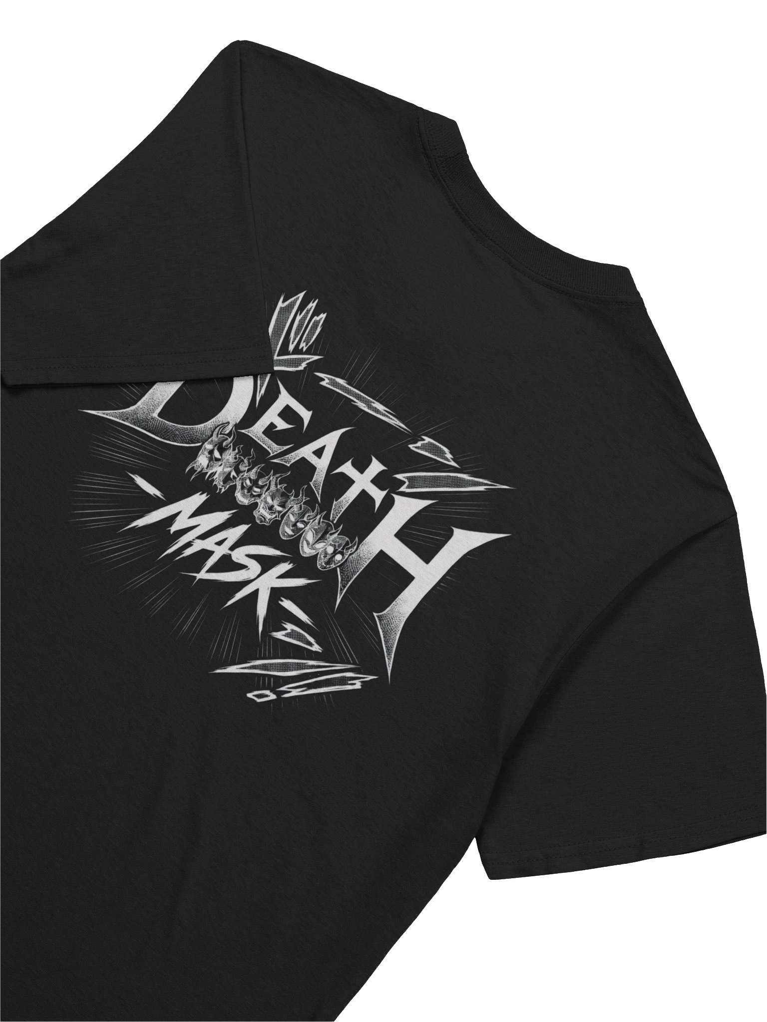 Death Mask Black Tee product image (8)
