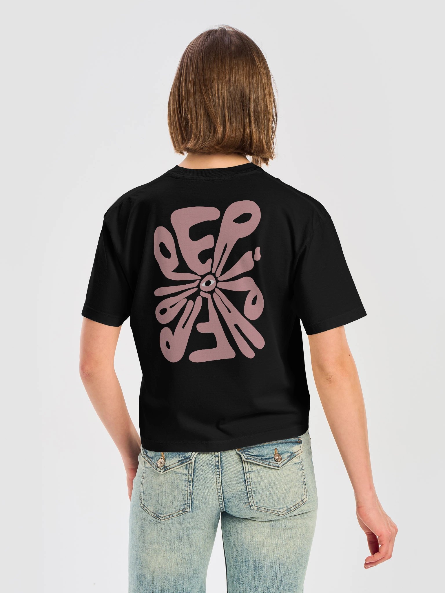 Cropped Tee - Rose product image (3)