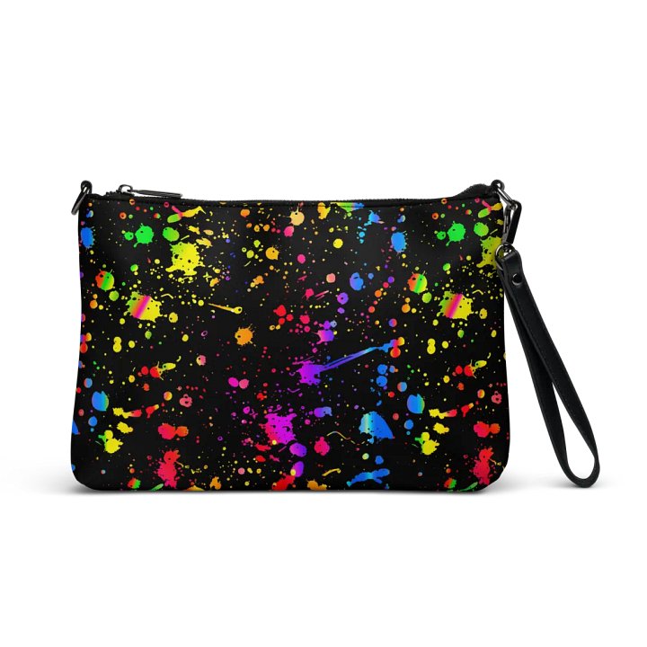 Neon Splatter Burst Crossbody Bag product image (1)
