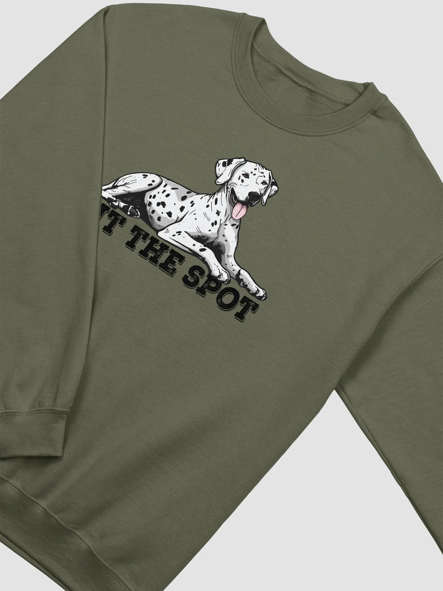 Hit the Spot Sweatshirt of a Dalmatian | Funny Shirt for Dalmatian Paw-rents product image (4)