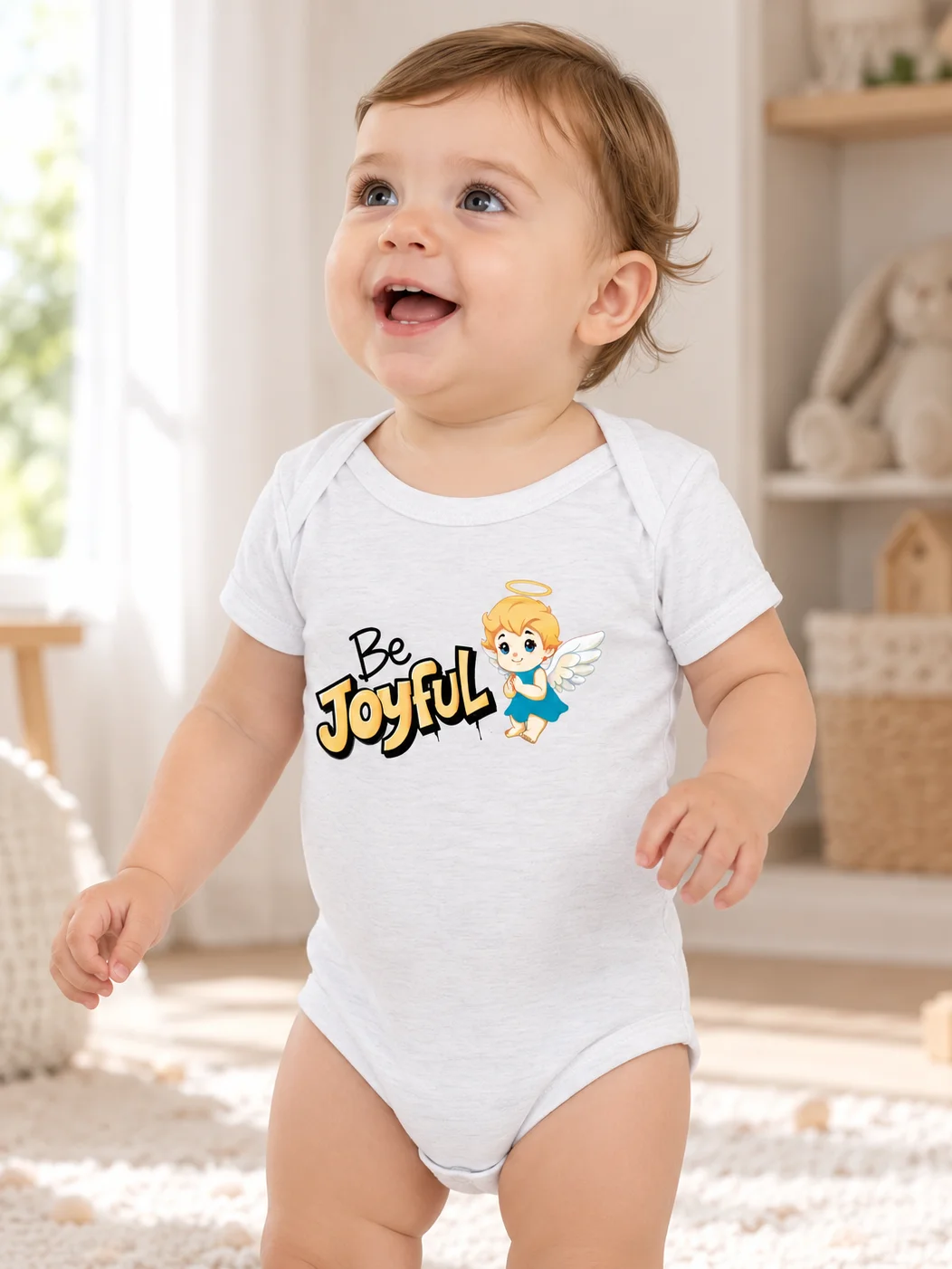 Be Joyful Christian Baby Bodysuit product image (3)
