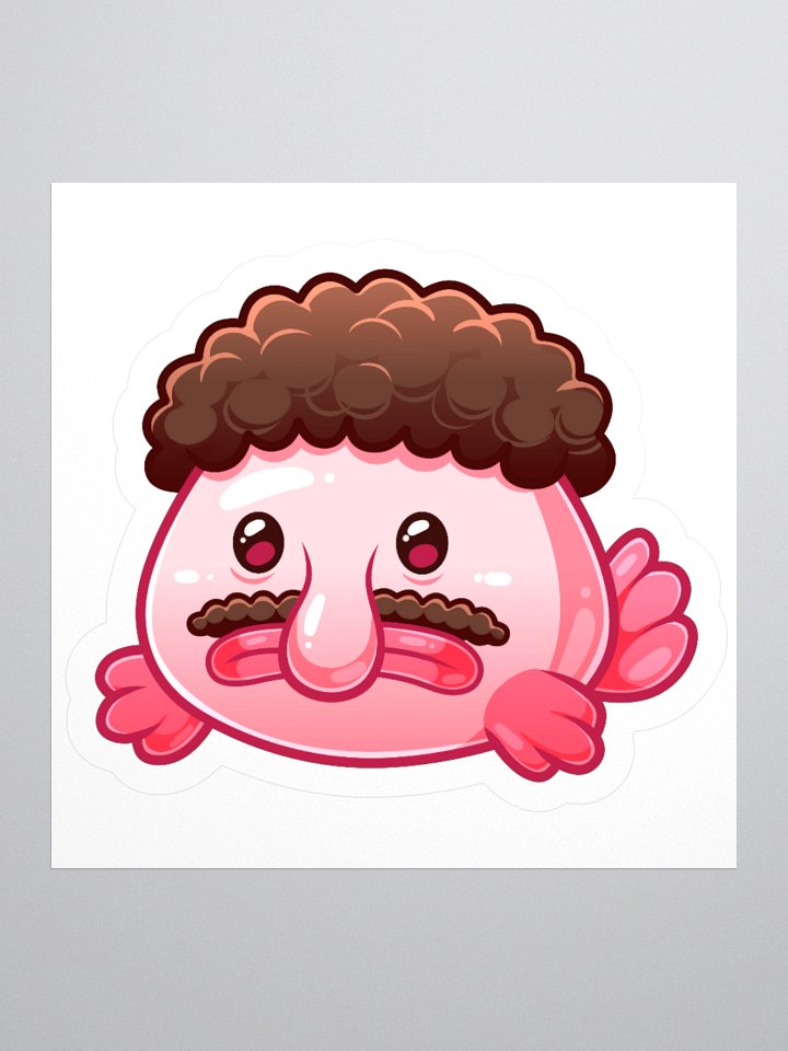 Matt Blobfish Sticker product image (1)