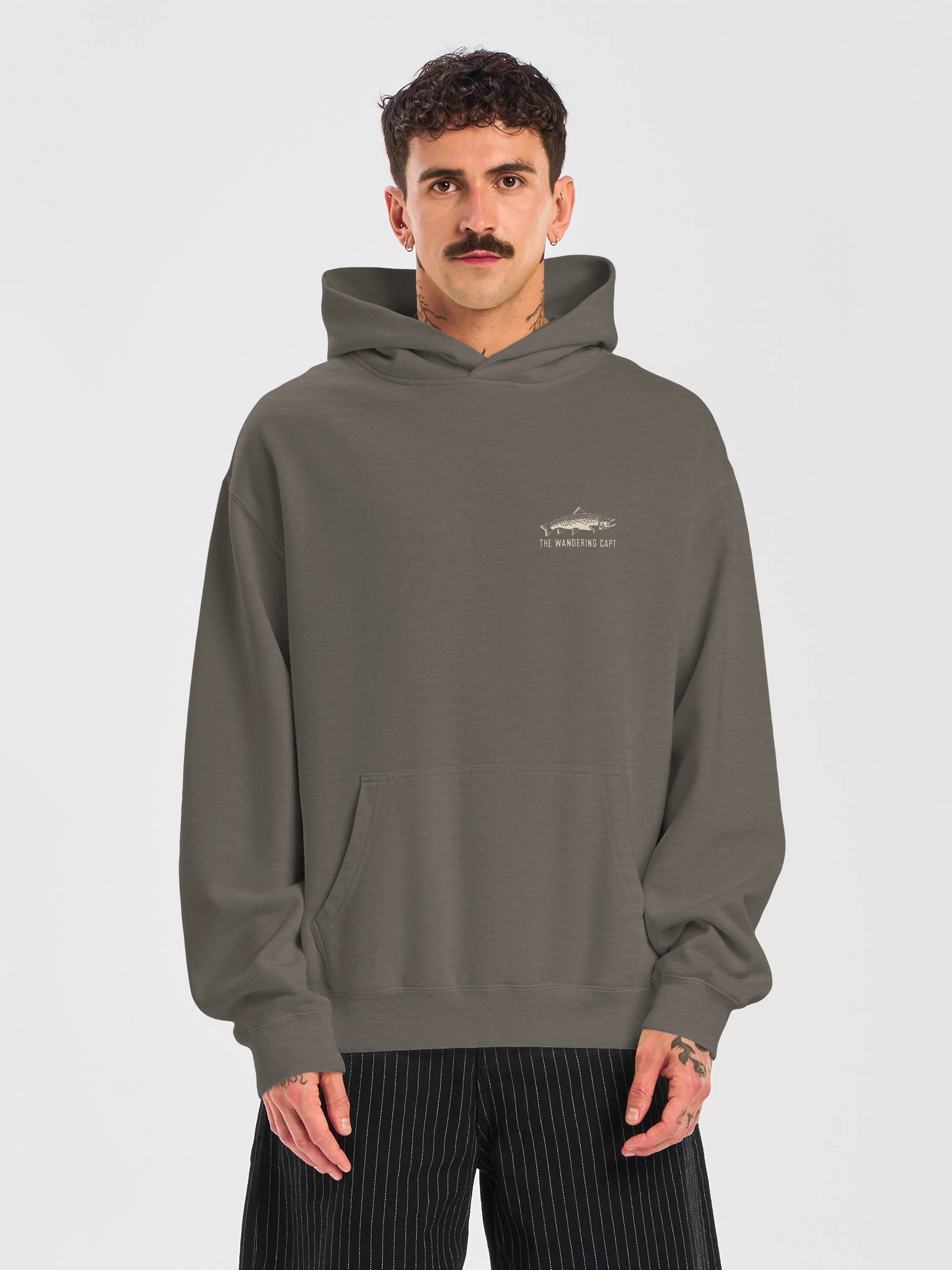 One More Cast. One More Town. | Vintage Trout Hoodie product image (5)
