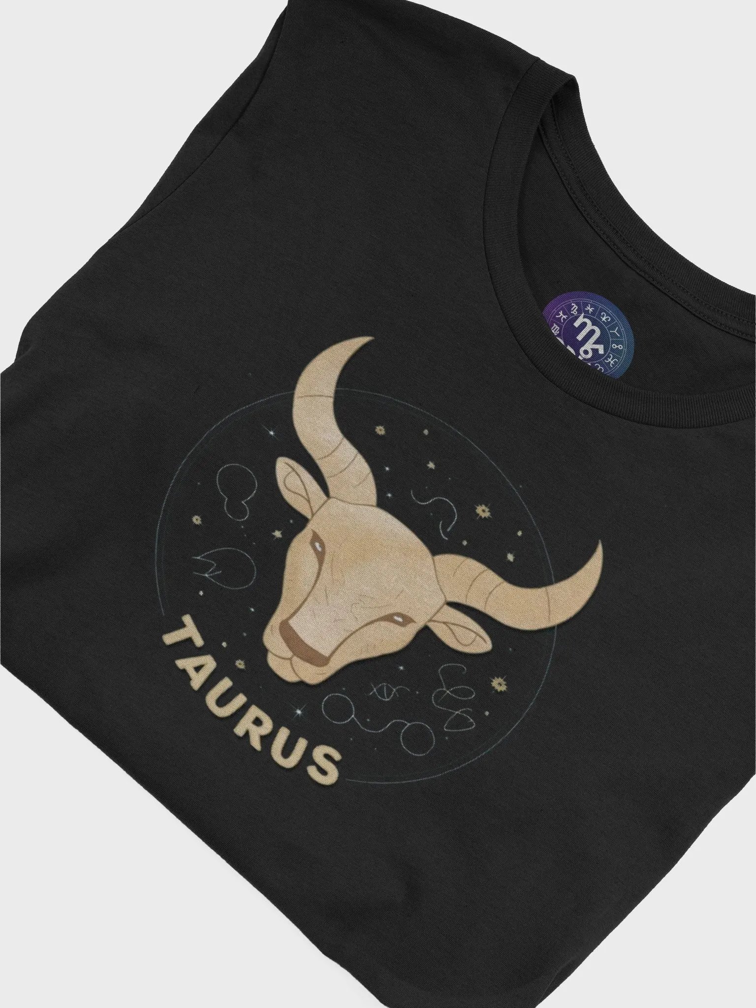 Taurus T-Shirt - Unisex Supersoft with Celestial Bull Design product image (7)