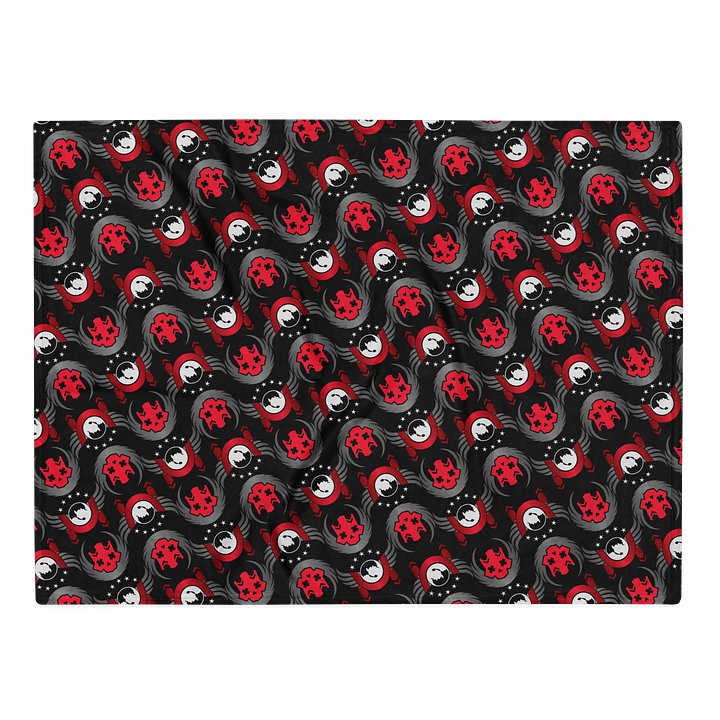 Rogue Republic & Chaosdiver Pattern Throw Blanket product image (2)