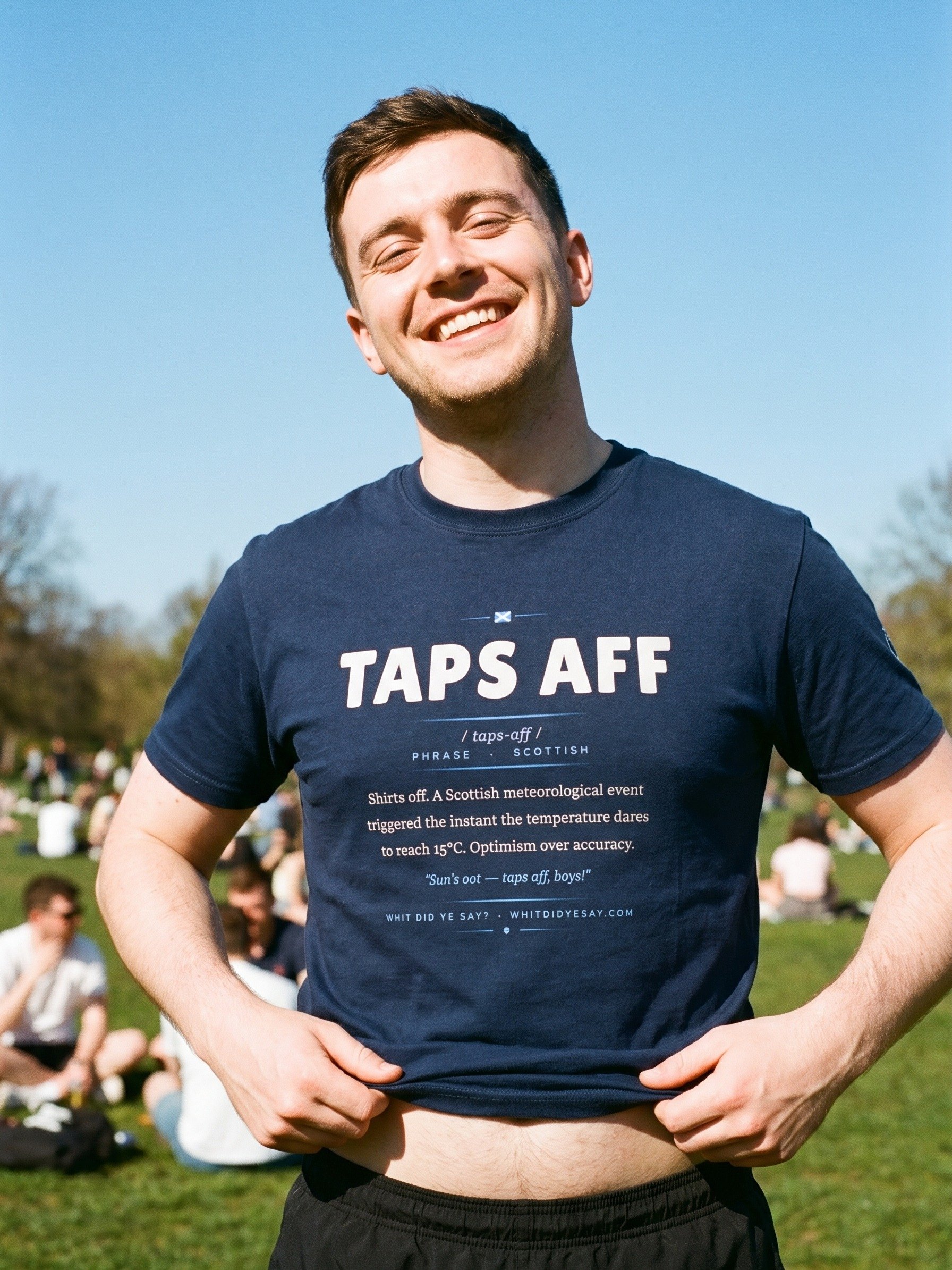 TAPS AFF — The Dictionary Definition Tee product image (1)