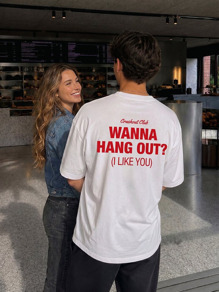 Wanna Hang Out? (I Like You) Tee product image (2)