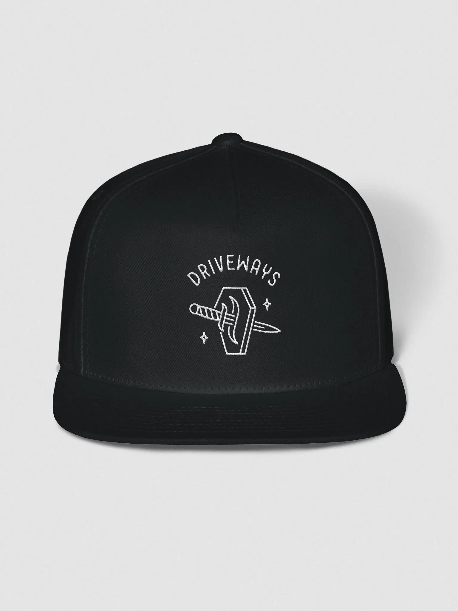 Coffin Slice Flat Snapback Hat product image (2)