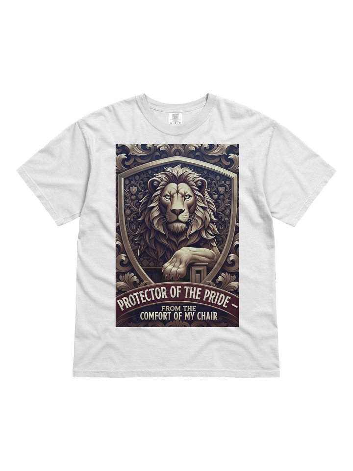 Lazy Lion King T Shirt, Couch Protector Dad Sweatshirt, Funny Low-Effort Father Gift product image (1)