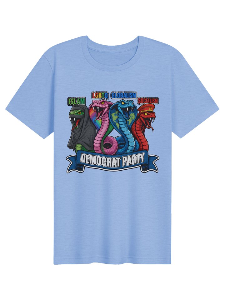 Democrat Party Cobra Banner Tee product image (6)